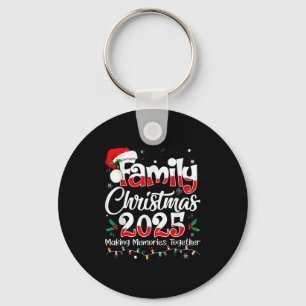 Family Christmas 2025 Making Memories Together Paj Keychain
