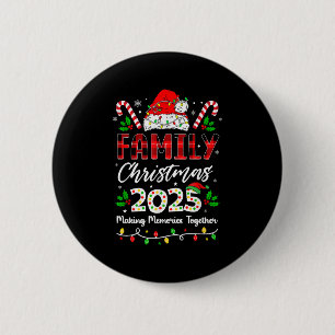 Family Christmas 2025 Matching Family Christmas Xm Button