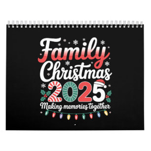 Family Christmas 2025 Matching Outfit Xmas Squad  Calendar