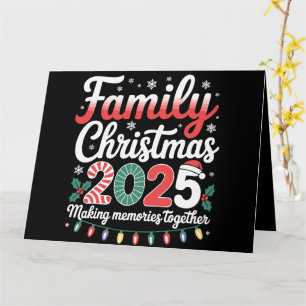 Family Christmas 2025 Matching Outfit Xmas Squad Card