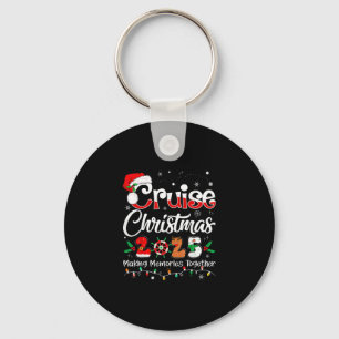Family Christmas 2025 Matching Outfit Xmas Squad S Keychain