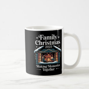 Family Christmas 2025 Matching Squad Santa Elf Fun Coffee Mug