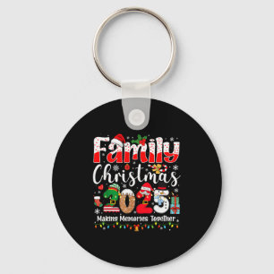 Family Christmas 2025 Matching Squad Santa Xmas Li Keychain