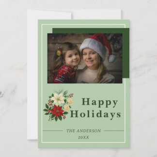 “Family Christmas Card | Happy Holidays Photo Card