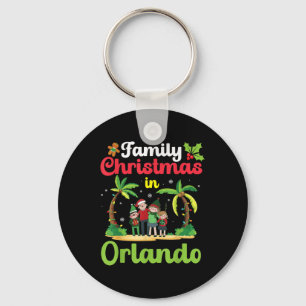 Family Christmas Celebration In Orlando With Tropi Keychain