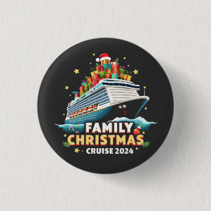 Family Christmas Cruise 2024 Matching Outfit Button