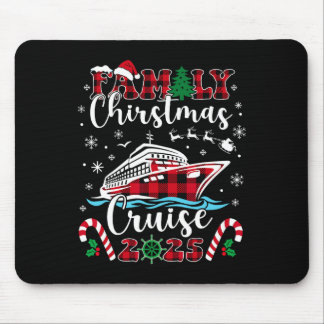 Family Christmas Cruise 2025 Matching Family Cruis Mouse Pad