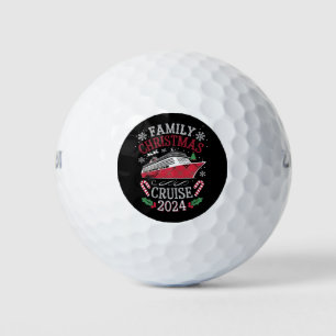 Family Christmas Cruise Squad 2024 Matching Outfit Golf Balls