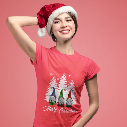Family Christmas Funny Gnomes T_Shirt