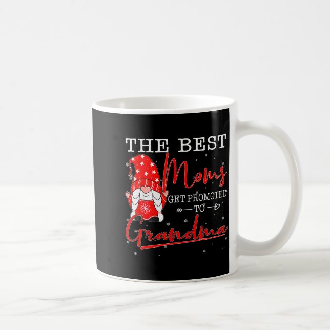 Family Christmas Gnome The Moms Get Promoted To Gr Coffee Mug (Right)