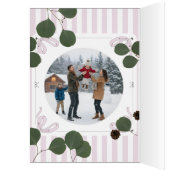 Family Christmas Invitation — Celebrate Love, Laug (Inside (Left))