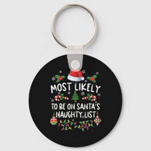 Family Christmas Most Likely To Be On Santa's Naug Keychain