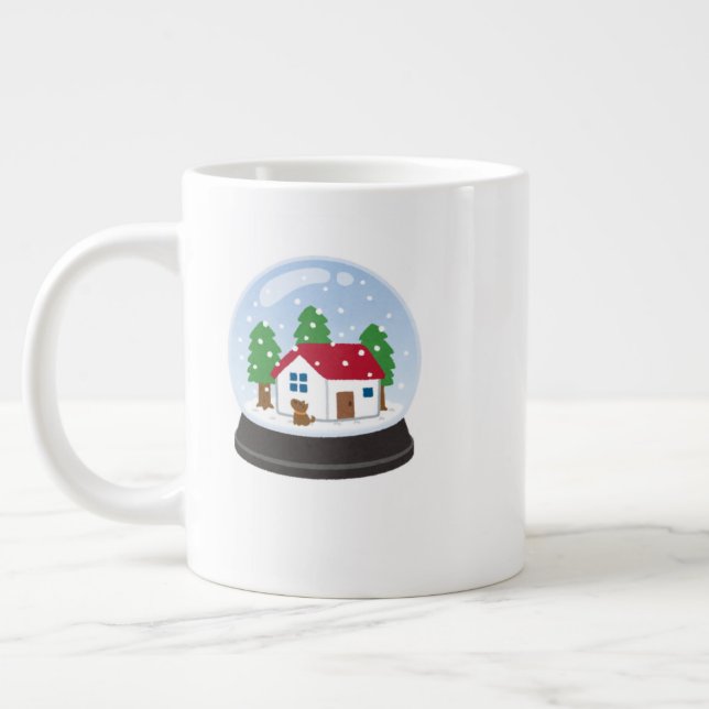 Family Christmas Mug – Fun Holiday Hot Cocoa Cup (Left)