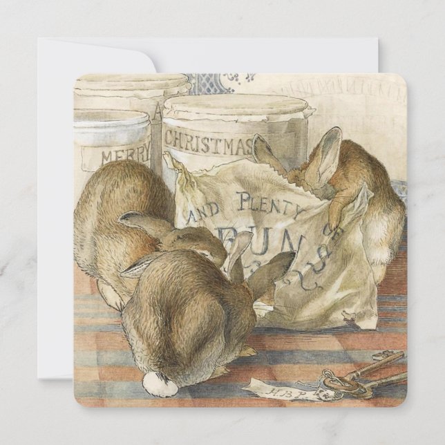 Family Christmas Party Announcement Invitation (Front)