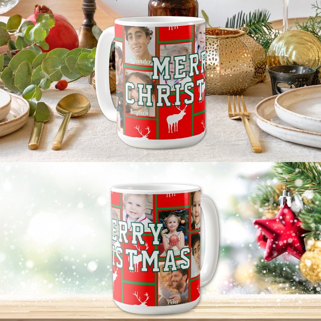 Family Christmas Photo Coffee Mug (Creator Uploaded)