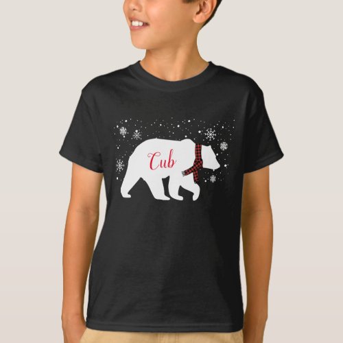 Family Christmas Shirts_Cub Bear T_Shirt