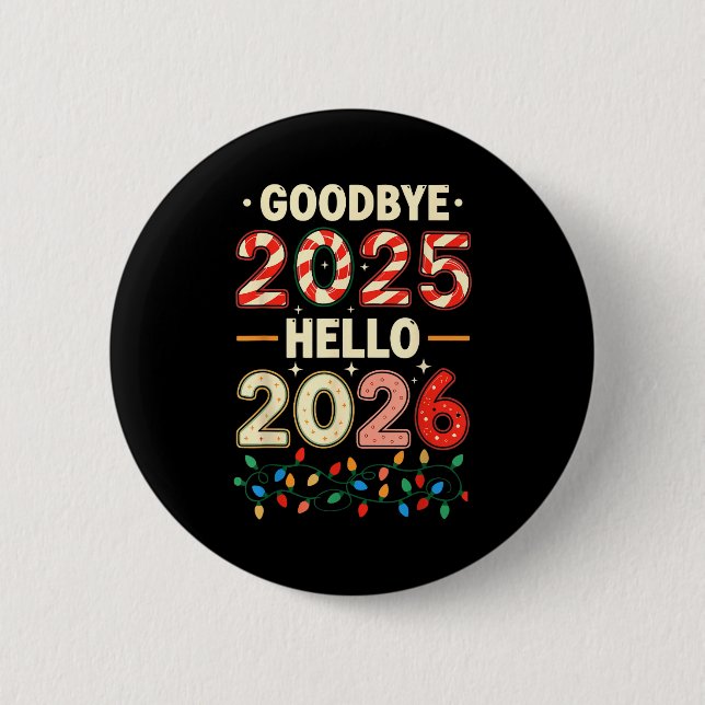 Family Christmas Shirts Matching 2025, Funny Nye H Button (Front)