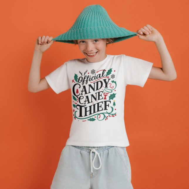 Family Christmas Tees | Official Candy Cane Thief (Creator Uploaded)