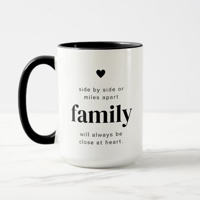 Family Close at Heart Mug (Left)