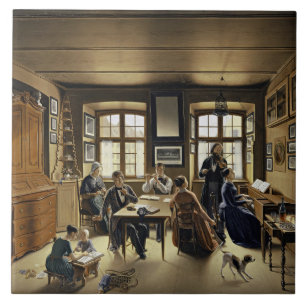 Family Concert in Basel (by Sebastian Gutzwiller) Ceramic Tile