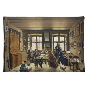 Family Concert in Basel (by Sebastian Gutzwiller) Cloth Placemat