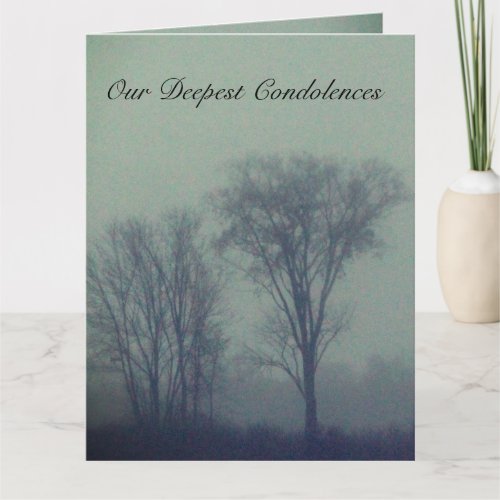 Family Condolence Card