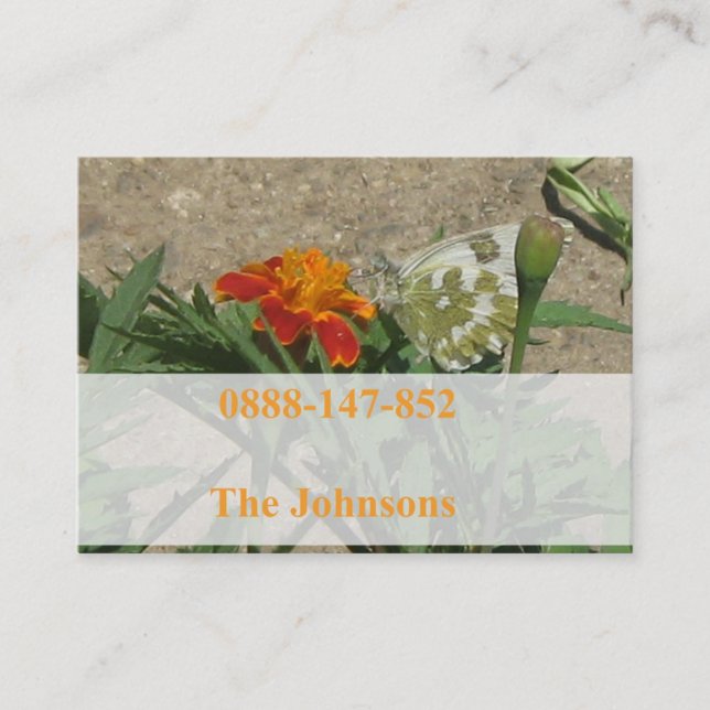 family contact cards (Front)