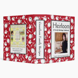Family Cookbook - Customize Binder