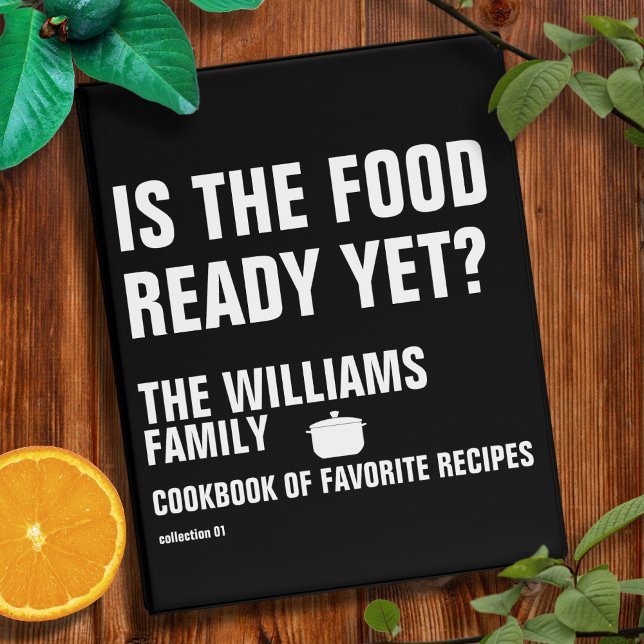 Family Cookbook of Favorite Recipes b/w Mini Binder (Creator Uploaded)