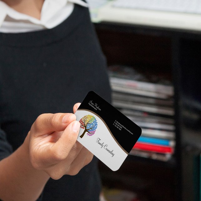 Family Counseling Business Card (Creator Uploaded)