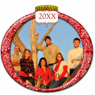 Family Couples Kids Photo Christmas Ornament