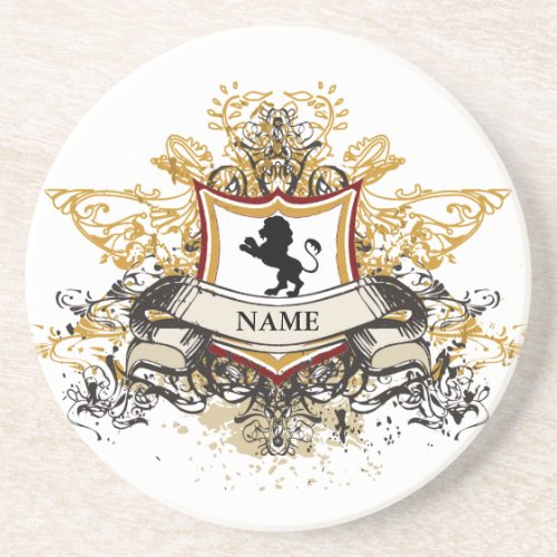 Family Crest coasters