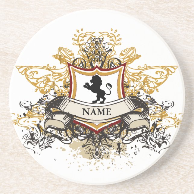 Family Crest coasters (Front)
