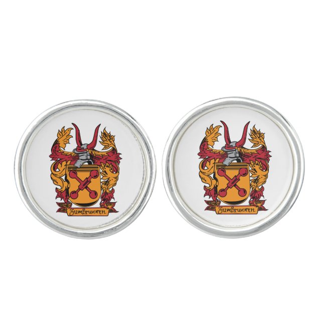 Family Crest Cufflinks (Front)