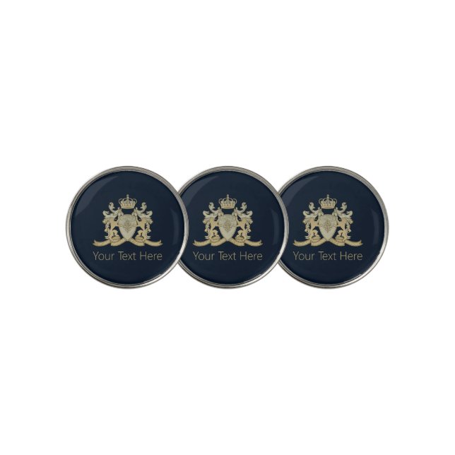 Family Crest Golf Ball Marker (3 Up)