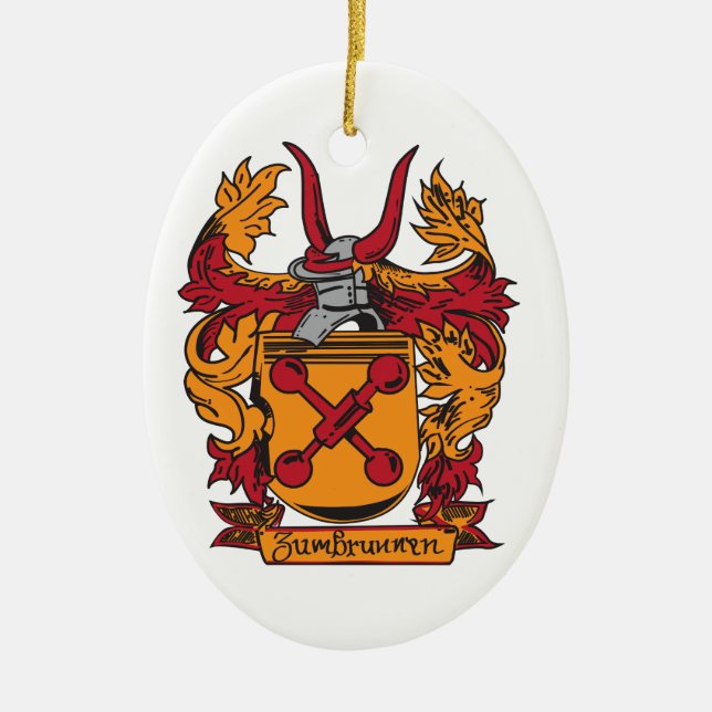 Family Crest Ornament (Front)
