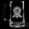 Family Crest Personalized Beer Mug