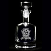 Family Crest Personalized Decanter Spirits Decanter (Front)