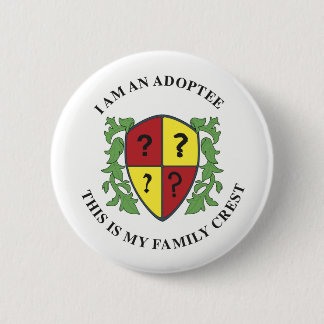 Family Crest Pinback Button