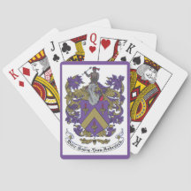 Family Crest Playing Cards