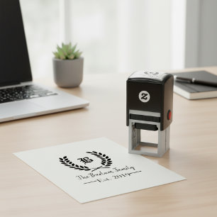 Family Crest Self-Inking Stamp