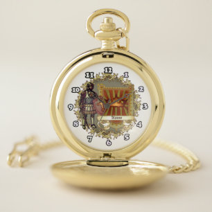 Family Crest Surname Pocket Watch