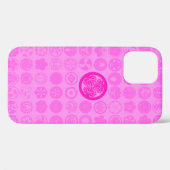 [Family Crests] Flowers and Plants Pink Case-Mate iPhone Case (Back (Horizontal))