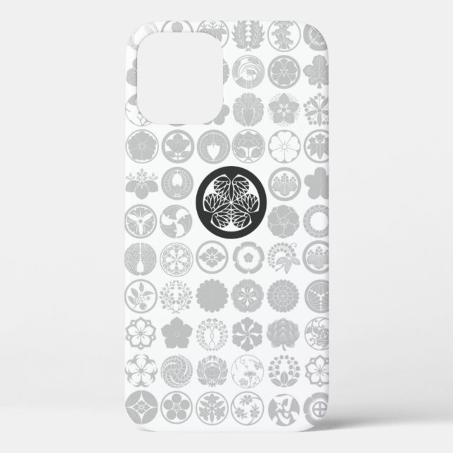 [Family Crests] Flowers and Plants White Case-Mate iPhone Case (Back)