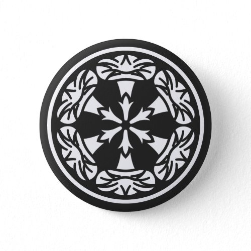 [Family Crests] Flowers Pinback Buttons