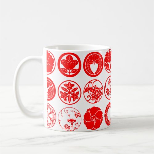 [Family Crests] Flowers Classic White Coffee Mug