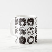 [Family Crests] Flowers Coffee Mug (Front Left)