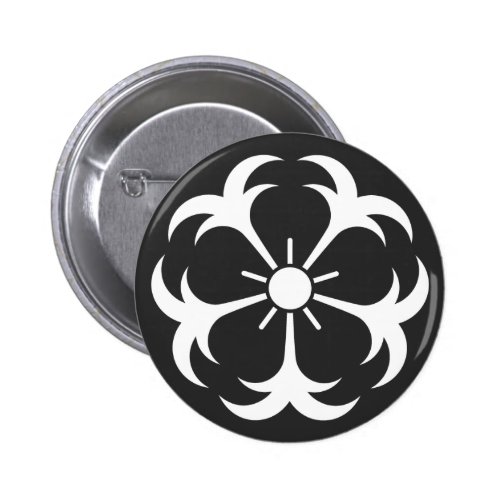 [Family Crests] Flowers Pinback Button