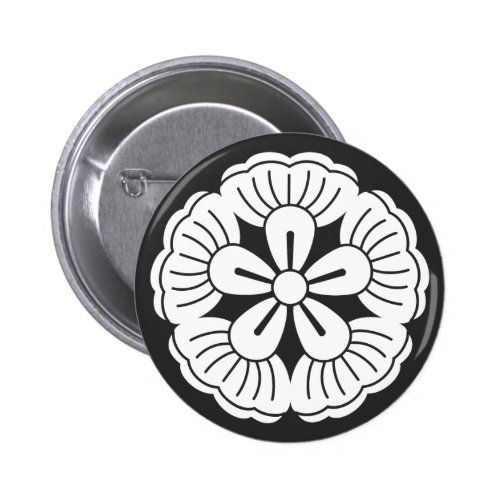 [Family Crests] Flowers Pinback Button
