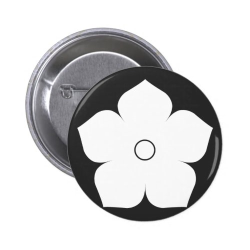 [Family Crests] Flowers Pinback Button